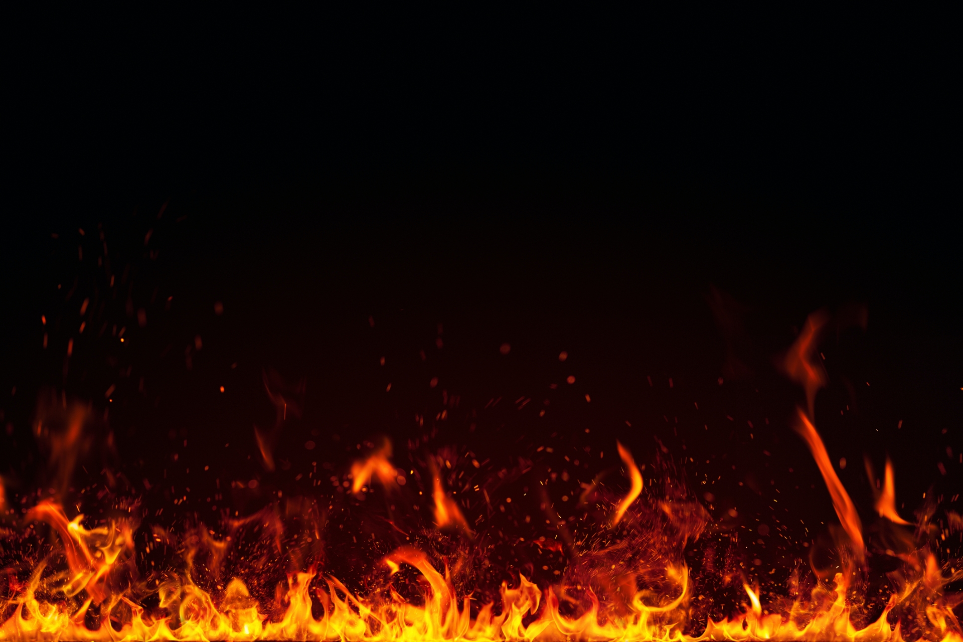 Fire and flames background - John Soules Hot Ones