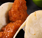 John Soules Foods Sweet and Spicy Orange Chicken Taco Step 3