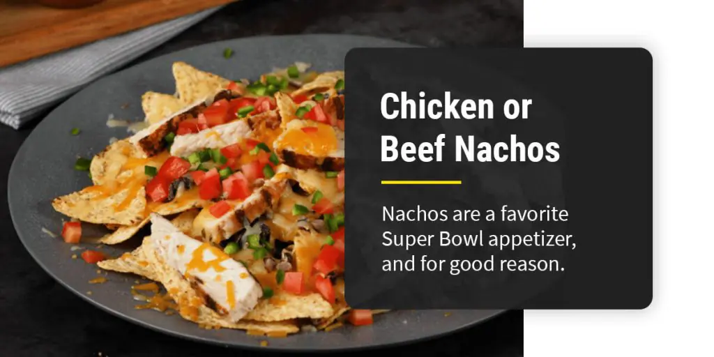 Chicken or Beef Nachos