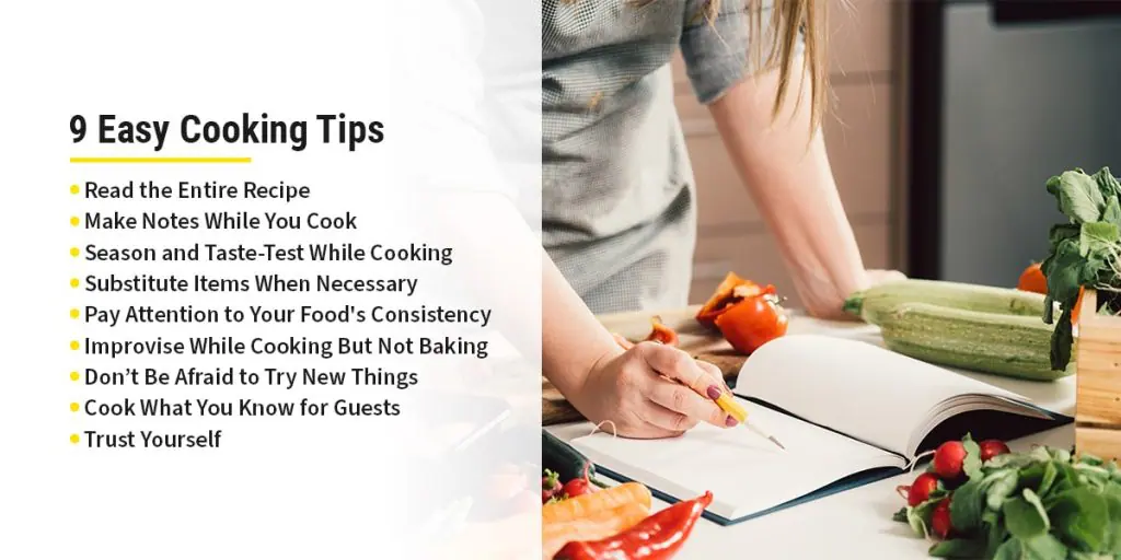 9 Easy Cooking Tips