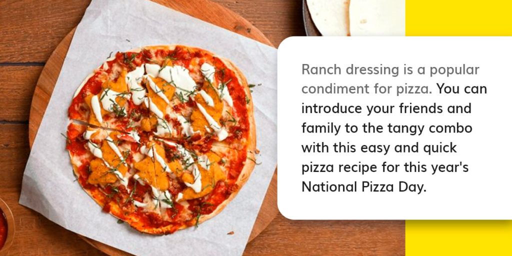 Ranch pizza recipes